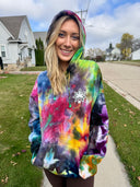 Ice Tie Dye Hoodie — Canna Haus Farms