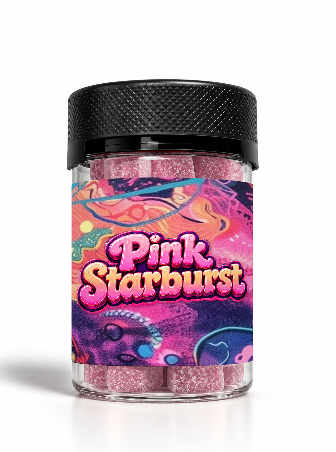 Pink Starburst | Live Rosin Gummies