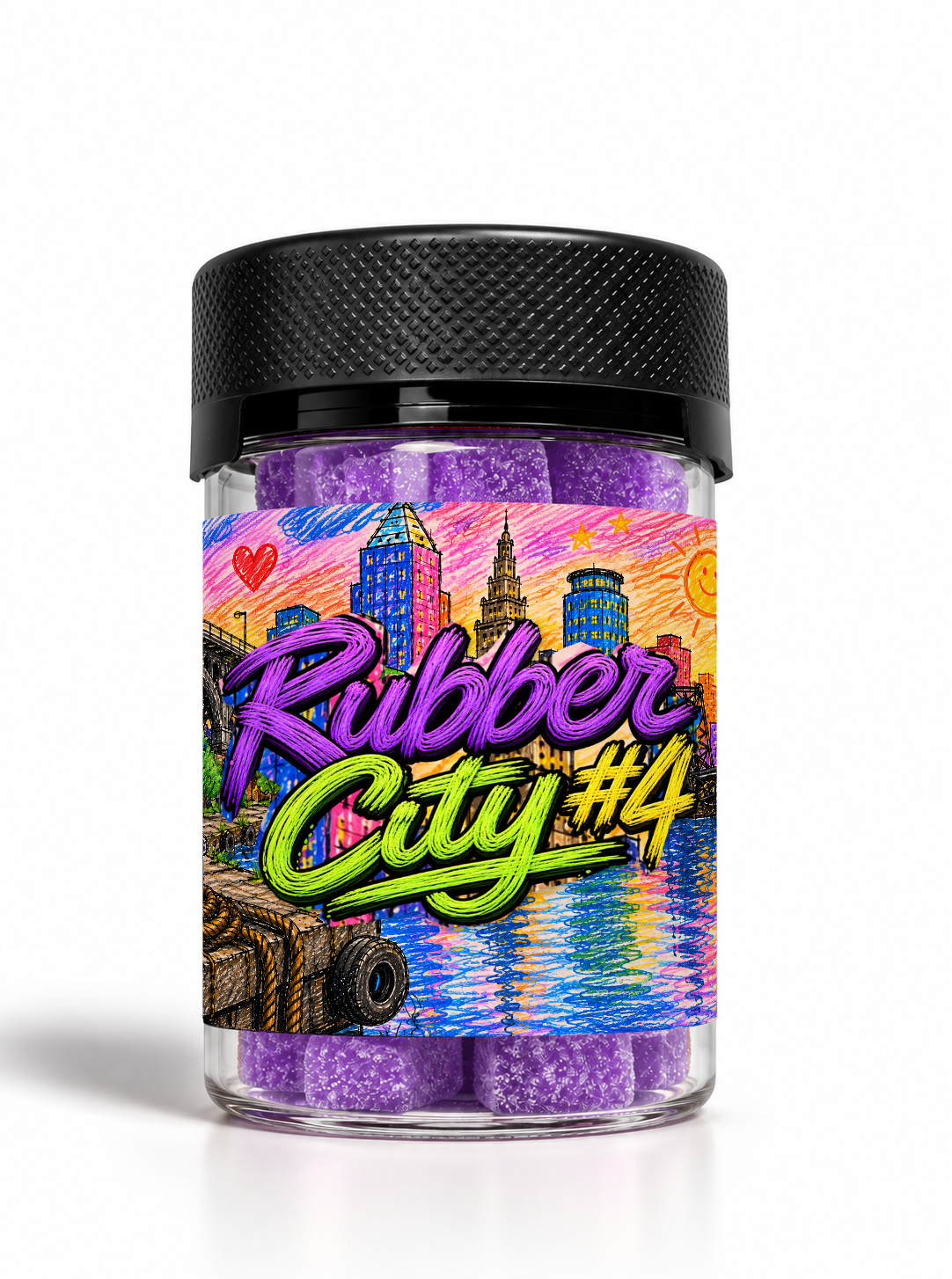 Rubber City #4 | Live Rosin Gummies