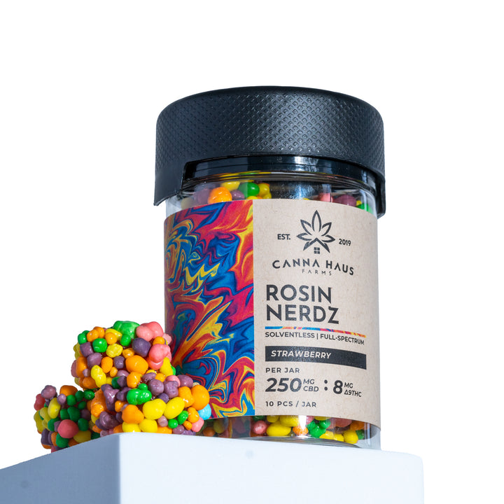 25mg CBD Nerd Gummies | Full-Spectrum | 10ct