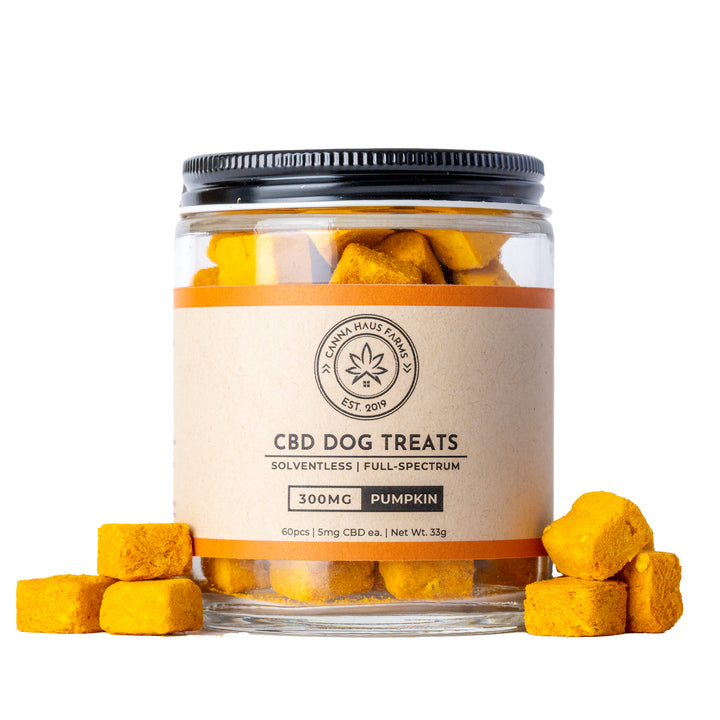 Full-Spectrum CBD Dog Treats | Pumpkin